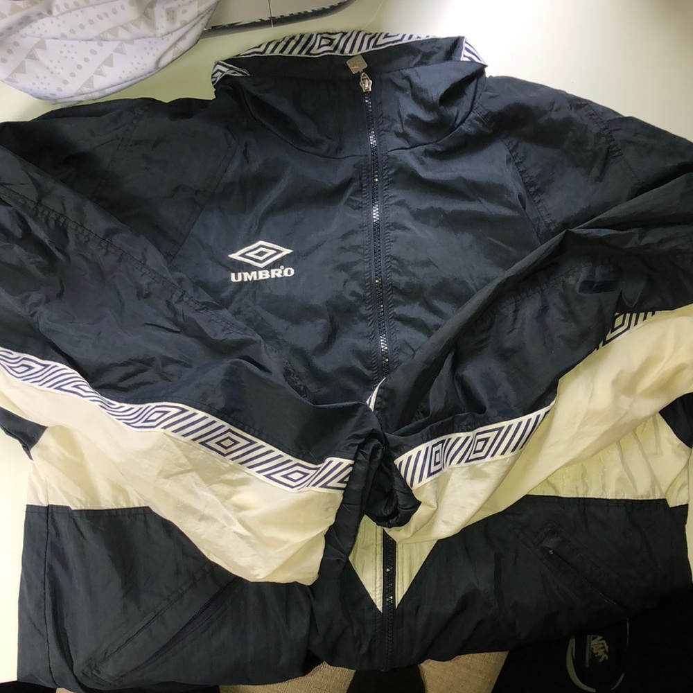umbro vintage windbreaker
